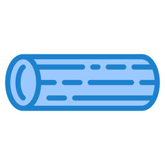 Wood blue style icon