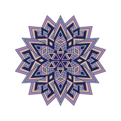Mandala. Abstract illustration. Ornament for decor, cards etc.