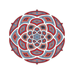 Mandala. Abstract illustration. Ornament for decor, cards etc.