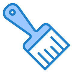 Brush blue style icon