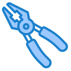 Plier blue style icon