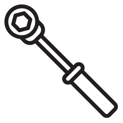 Wrence outline style icon