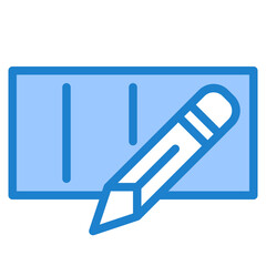 Edit Row blue style icon