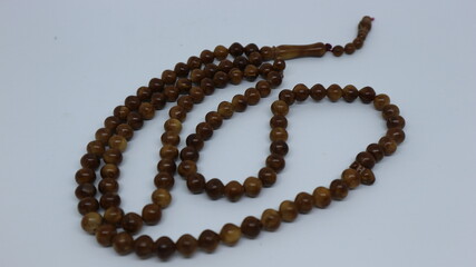 original wooden tasbih from saudi arabia fukah used for remembrance