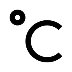 Celsius Flat Vector Icon