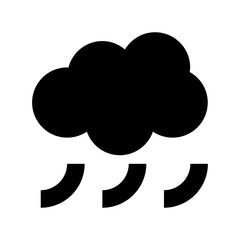 Raining Flat Vector Icon
