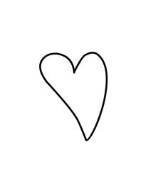 doodle love hand drawn