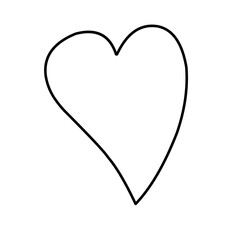 doodle love hand drawn