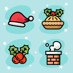 Christmas winter decoration santa snow snowman festive santa claus