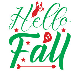 Hello Fall, Halloween SVG Bundle, Halloween T-Shirt Bundle, Halloween SVG, SVG