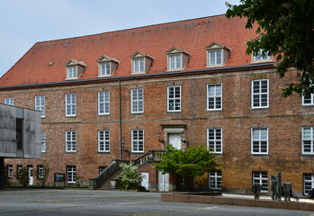 Fototapeta na wymiar Historical Castle in Kiel, the Capital City of Schleswig - Holstein
