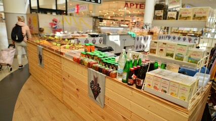 Fair of regional products. The market sells only regional products. 