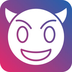 Devil Icon Style