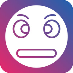 Rolling Eyes Icon Style