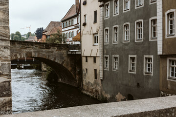 Fototapeta na wymiar Alt Stadt Bamberg 