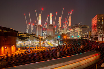 Battersea Station Underground Station  London