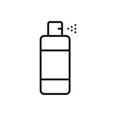 sanitizer line icon