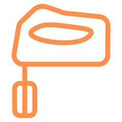 appliance  eggs mixer kitchen mixer line icon