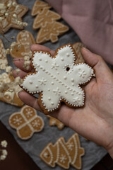 piernik z lukrem w kształcie gwiazdy © Tomasz Olszewski