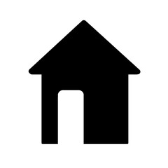 house icon isolated on transparent background