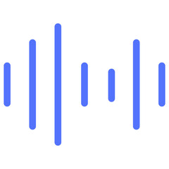 audio beats music rhythm line icon