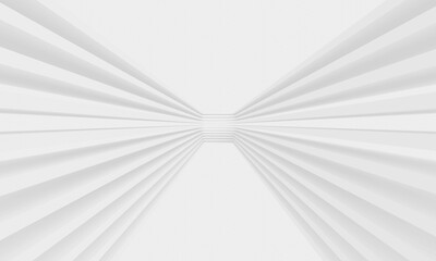 白い空間イメージ3DCGイラスト