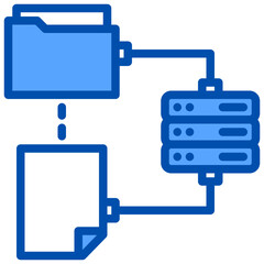 Sync filled outline icon