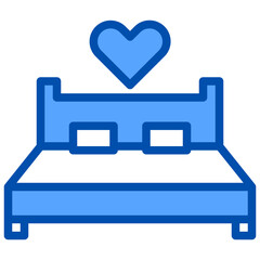 Honey moon filled outline icon