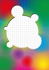 A3 Buntvorlage Kreise