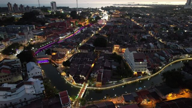 Malacca, Malaysia - October 16, 2022: The Historical Museums of Malacca