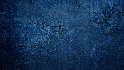 dark blue grungy abstract cement concrete wall texture background
