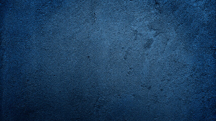 dark blue grungy abstract cement concrete wall texture background