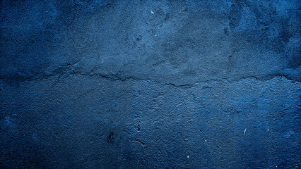 dark blue grungy abstract cement concrete wall texture background