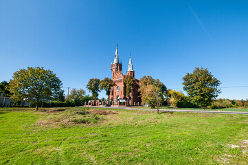 Church of st. James in Chelmica Duza, Kuyavian-Pomeranian Voivodeship, Poland	
