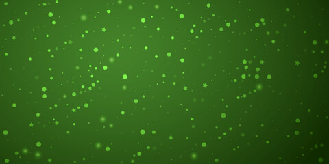 Falling snowflakes christmas background. Subtle