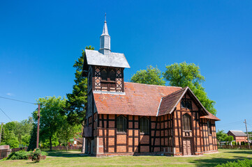 Church of the Annunciation of the Blessed Virgin Mary in Pozdzadlo, Lubusz Voivodeship, Poland	