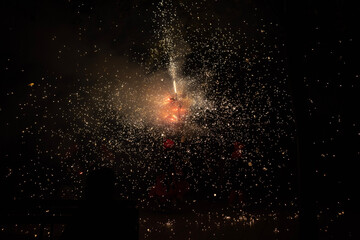 fireworks in the night sky © this is Leitzaa