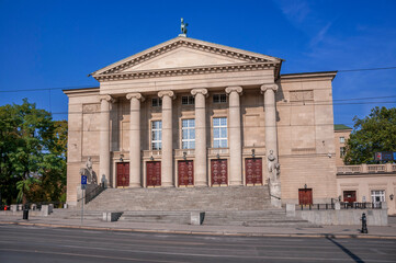 Grand Theater of Stanislaw Moniuszko. Poznan, Greater Poland Voivodeship, Poland.