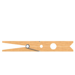 3d rendering illustration of a clothespin