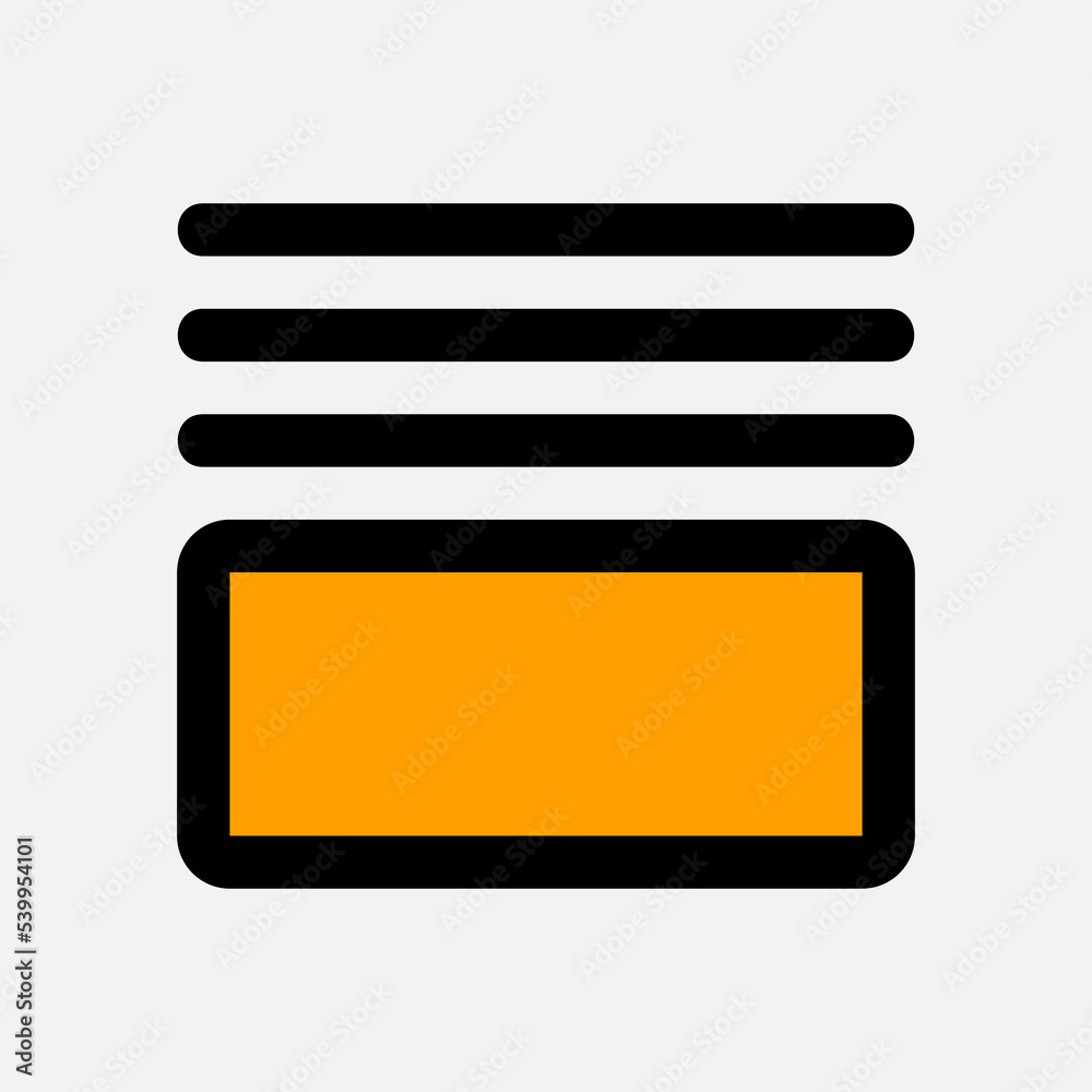 Wall mural layout icon in filled line style, use for website mobile app presentation