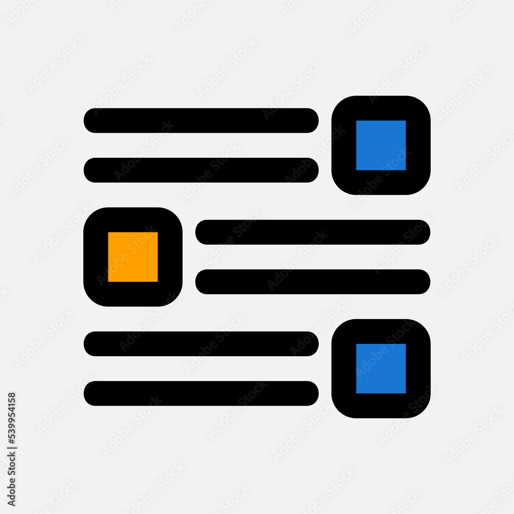 Wall mural layout icon in filled line style, use for website mobile app presentation