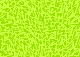 Abstract green background with seamless rough lines pattern