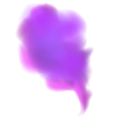 Colored cloudiness ,fog or smoke .Cloudy sky or smog over the city.