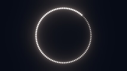 LED, Licht, leuchten, weiß, rotieren, laden, Fortschritt, Loading, rund, aktiv, dynamisch, bewegung