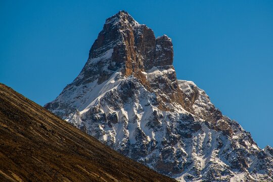 Scenic view of Zero Point (Yume Samdong) in Sikkim, India