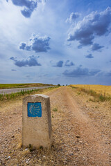 way to Santiago de Compostela, Spain