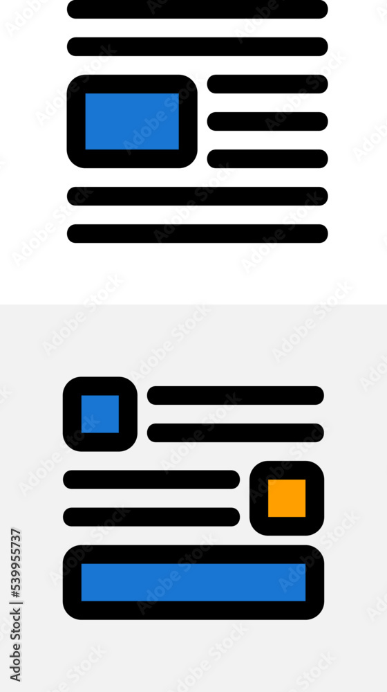 Wall mural layout icon in filled line style, use for website mobile app presentation