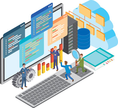 システムエンジニアのイメージイラスト