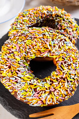 チョコチップドーナツ