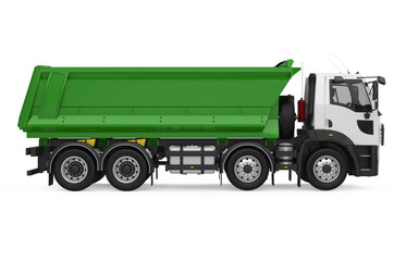 Tipper Dump Truck Isolated © nerthuz